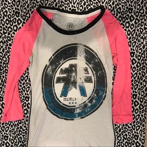 3/4 sleeve AMERICAN FIGHTER top